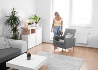 Concept VP6150 Ultimate UV Power - odkurzanie fotela