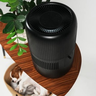 Klarta Humea Grande WiFi Black - aranżacja nawilżacza powietrza