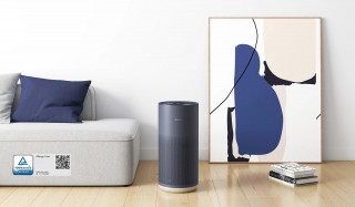 Smartmi Air Purifier 2 - aranżacja oczyszczacza w salonie