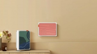 Smartmi Air Purifier E1 - aranżacja oczyszczacza na ścianie i szafie