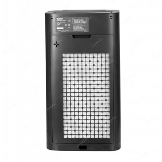 Sharp KC-G50EUH widok z tyłu, filtr wstępny