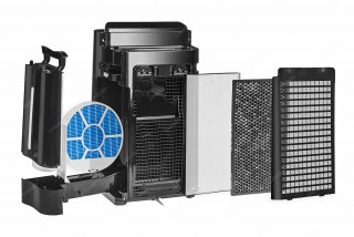 Sharp KC-D40EUH filtracja, przekrój