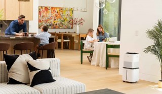 Levoit Superior 6000S - nawilżacz ustawiony w salonie