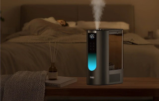 DREO HM813S - aranżacja nawilżacza powietrza w sypialni